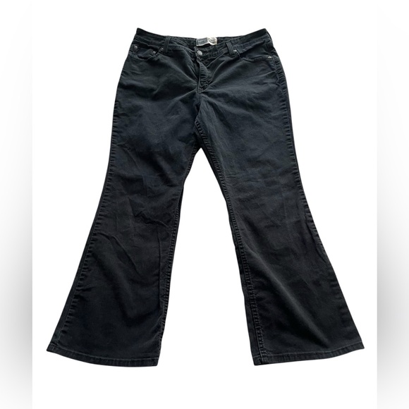 Black Signature Levi Strauss Women’s Jeans 16 Short - Picture 2 of 12